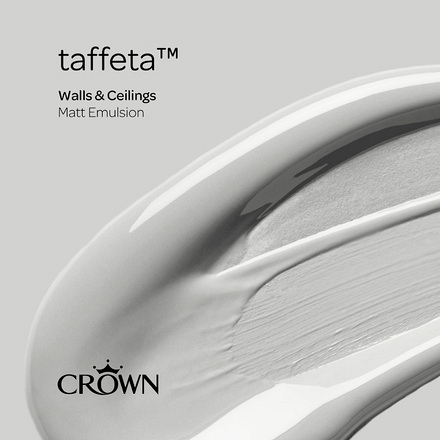 5096504 - Crown - Walls and Ceilings - Matt Emulsion - taffeta - 2.5L - S6