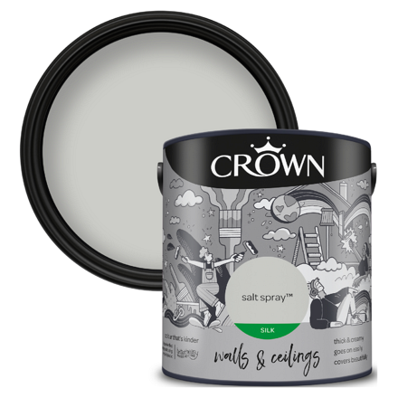 Crown Paint Silk Salt Spray 2.5L - Image