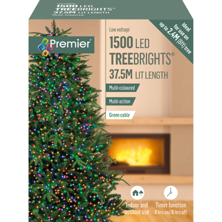 Treebrights 1500 LEDs Multi Coloured - Image