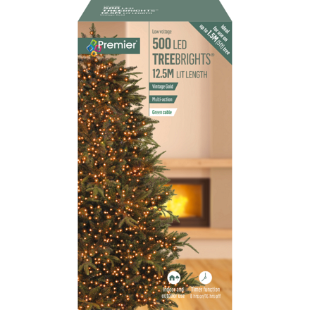 Treebrights 500 LEDs Vintage Gold - Image