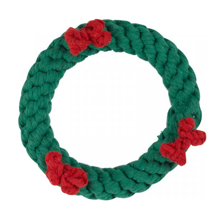 Holly Rope Ring 15cm - Image