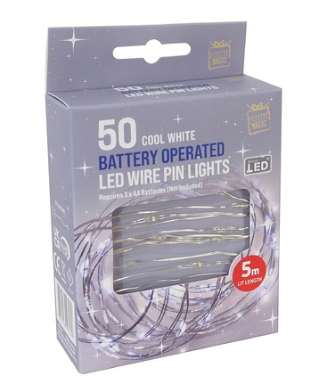 Pin Lights Cool White 5m - Image