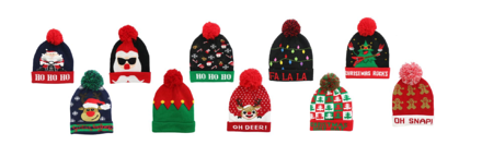 Christmas Beanie Hat - Image