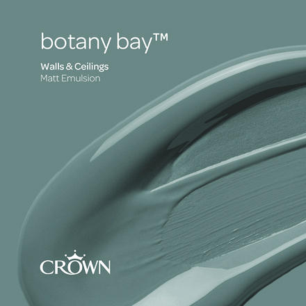 5096535 - Crown - Walls and Ceilings - Matt Emulsion - botany bay - 40ml - S4