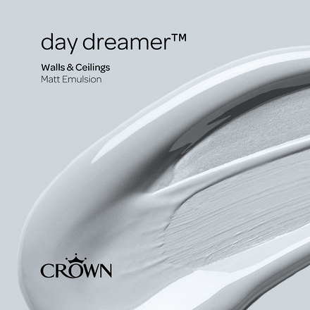 5096537 - Crown - Walls and Ceilings - Matt Emulsion - day dreamer - 40ml - S4