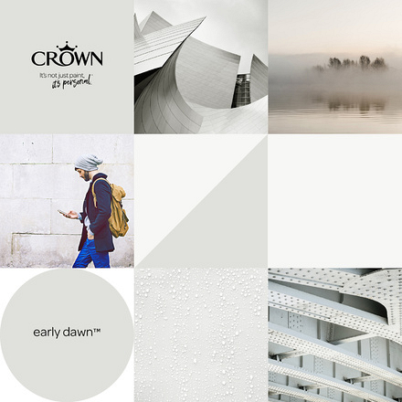 5096538 - Crown - Walls and Ceilings - Matt Emulsion - early dawn - 40ml - S3