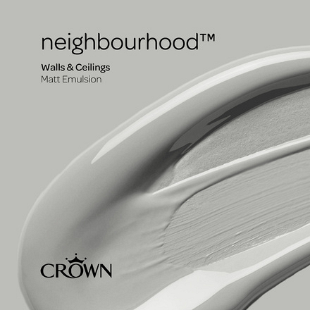 5096547 - Crown - Walls and Ceilings - Matt Emulsion - neighbourhood - 40ml - S4
