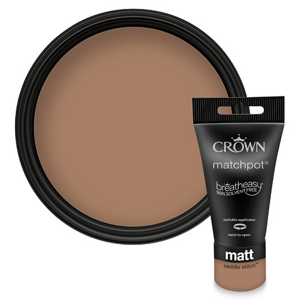 Crown Tester Matt Saddle Stitch - Image