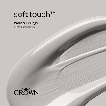 5096558 - Crown - Walls and Ceilings - Matt Emulsion - soft touch - 40ml - S4