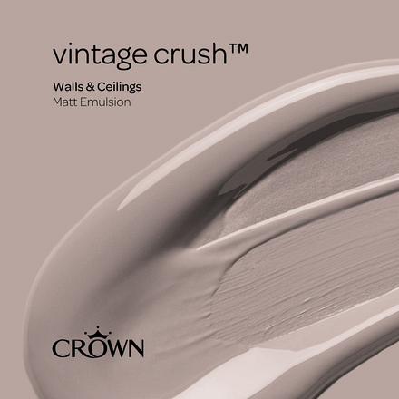 5096561 - Crown - Walls and Ceilings - Matt Emulsion - vintage crush - 40ml - S4