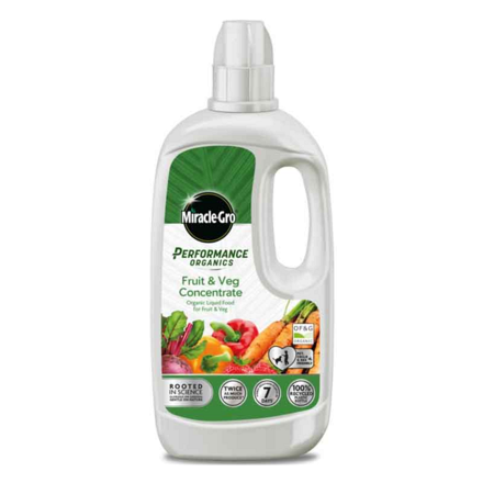 Miracle-Gro Organic Fruit & Veg Liquid Plant Food 1L - Image