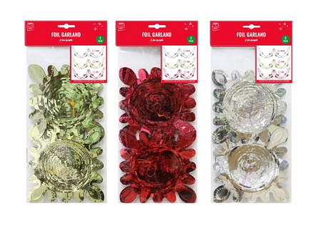 Foil Garland 2.7m - Image
