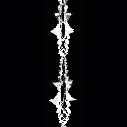 Premier Silver Foil Garland 2.7m - Image