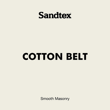 5090676 - Sandtex® Masonry Paint - Microseal® Smooth - 15 Year Weatherproof Exterior Wall Paint - Cotton Belt - 5L – S9