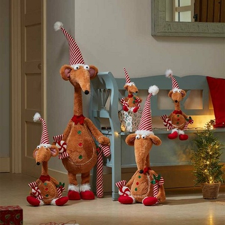 GINGERBREAD RAT FAMILY