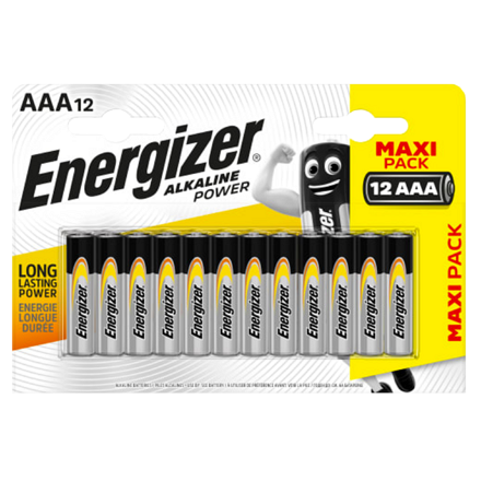 Energizer AAA Battery 12 Pack - Image