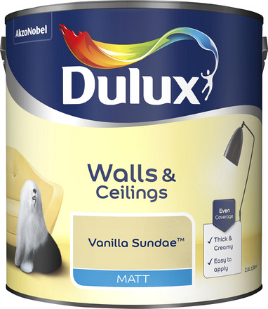 Dulux Matt Vanilla Sundae 2.5L - Image