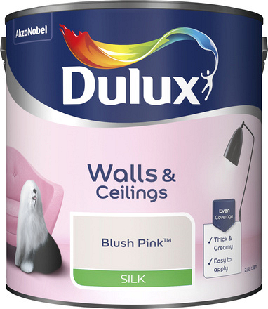 Dulux Silk Blush Pink 2.5L - Image