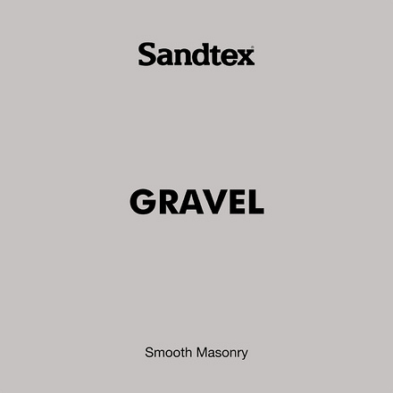 5090083 - Sandtex® Masonry Paint - Microseal® Smooth - 15 Year Weatherproof Exterior Wall Paint - Gravel - 150ml Tester Pot Paint Sample – S9
