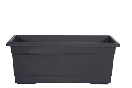Milano Trough Planter Gun Grey 60cm - Image