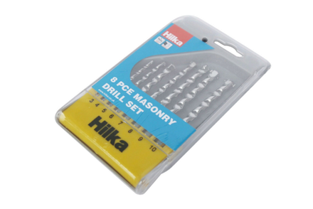 8 Masonry Drill Bit Set - Image
