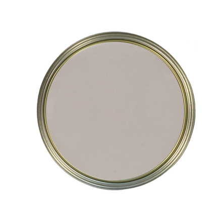 Paw print above tin