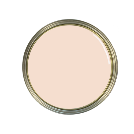 Peach Baby above tin