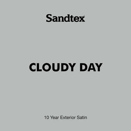 5090746 - Sandtex® 10 Year Exterior Satin - Cloudy Day - 750ml – S7