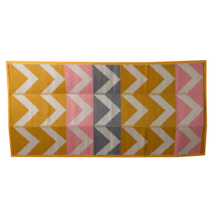 Alfresco Rug Zig Zag 90cm x 180cm RRP Ã‚Â£9.99 - Image