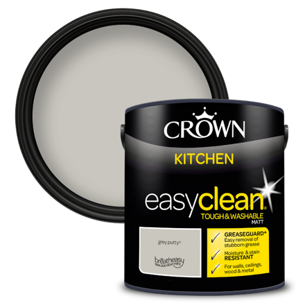 Crown Kitchen Easyclean Grey Putty 2.5L - Image