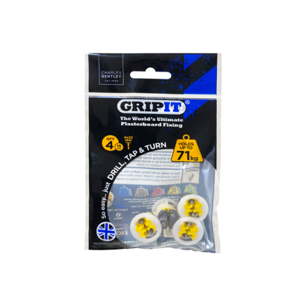 Gripit Yellow 15mm - Image
