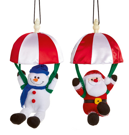 Parachute Snowman or Santa - Image