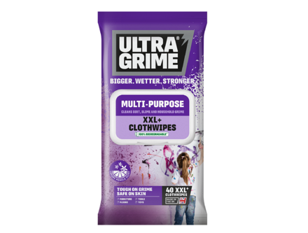 UltraGrime 40 Multi Purpose Pomelo Wipes - Image