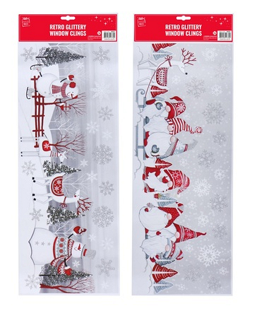 Christmas Window Clings - Image