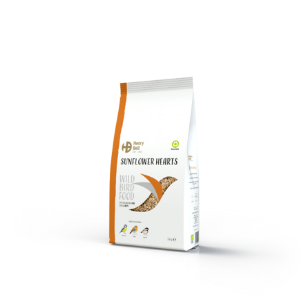 Sunflower Hearts 2kg Henry Bell - Image