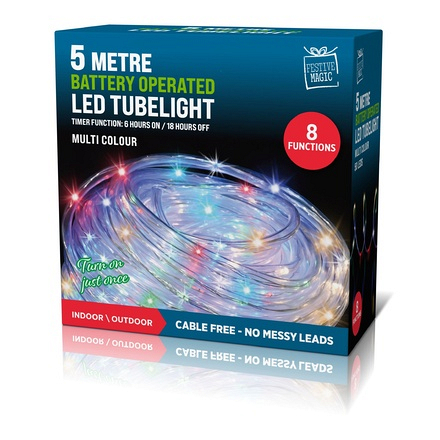 Multi Coloured Tubelight 5m - Image