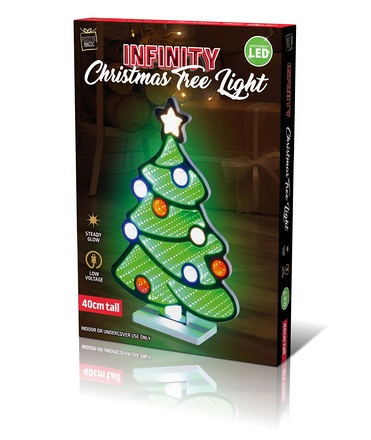 LED Infinity Tree Light 40cm - Image