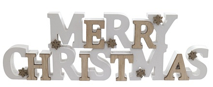 Merry Christmas Table Sign - Image