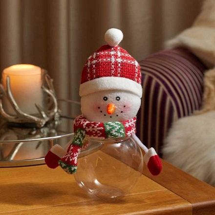 Snowman Treat Jar - Image