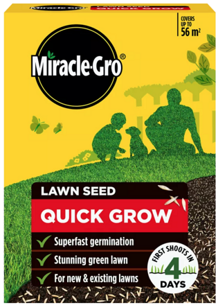 Miracle Gro Quick Grow Lawn Seed 1.6kg - Image