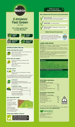 EverGreen Fast Green Label