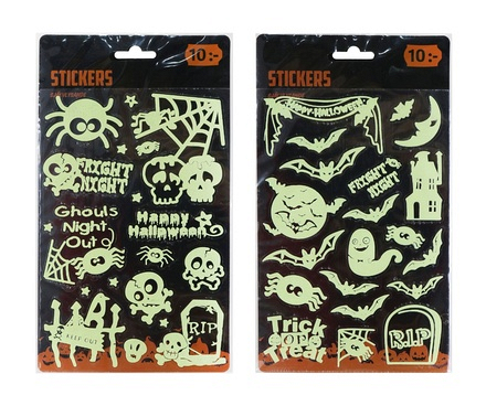Spooktastic Stickers Glow in the Dark - Image
