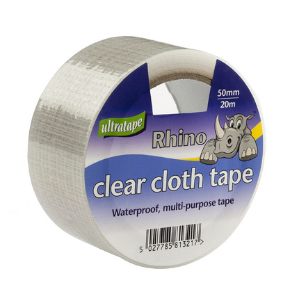 Clear Cloth Tape 48mm x 20m - Image
