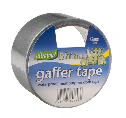 Rhino Cloth Tape Silver 50mm x 10m - Image