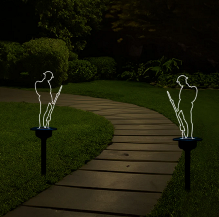 60cm Single Solar Tommy Stake Light