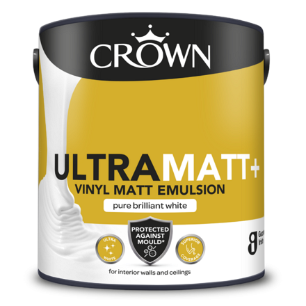 Crown UltraMatt Pure Brilliant White 2.5L - Image
