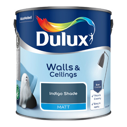 Dulux Matt Indigo Shade 2.5L - Image