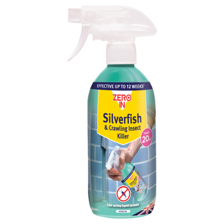 Silverfish & Insect Killer 500ml ZER007 - Image