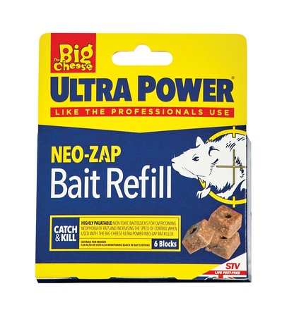 Neo Zap Refill 20gx6 Rat Killer STV724 - Image