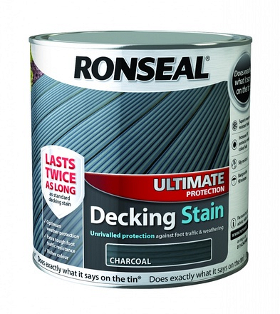 Ultimate Decking Stain Charcoal 2.5L Ronseal - Image